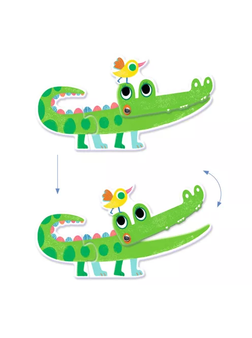 Djeco Párosító puzzle Ormányos - Articulo Animals