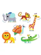 Djeco Párosító puzzle Ormányos - Articulo Animals