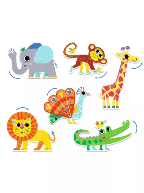 Djeco Párosító puzzle Ormányos - Articulo Animals