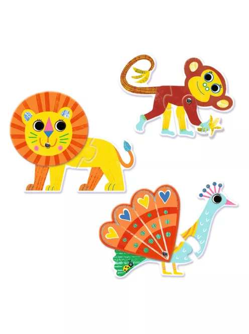 Djeco Párosító puzzle Ormányos - Articulo Animals