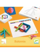 Djeco Fejlesztőjáték Mérőrúd-hálózat - Eduludo Batonnix