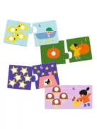 Djeco Párosító puzzle Számpárosító 24 db-os - First figures