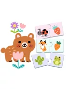 Djeco Párosító puzzle Színpárosító 24 db-os - Colours