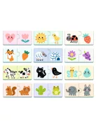 Djeco Párosító puzzle Színpárosító 24 db-os - Colours