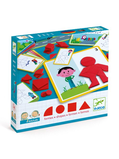Djeco Fejlesztő játék - Alakzatok és formák