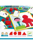 Djeco Fejlesztő játék - Alakzatok és formák