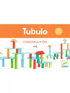 Djeco Építőjáték Csőváz-ház - Tubulo