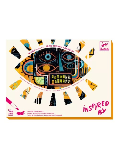 Djeco Művészeti műhely Brooklyn - Inspired by Jean-Michel BASQUIAT