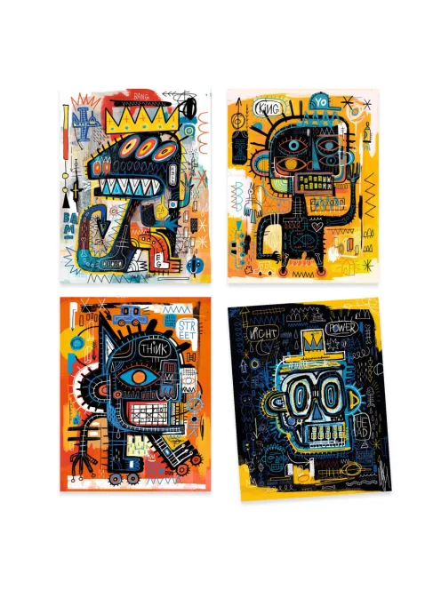 Djeco Művészeti műhely Brooklyn - Inspired by Jean-Michel BASQUIAT