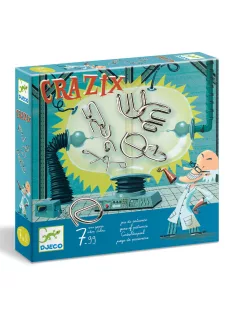 Djeco Logikai játék Fém ördöglakatok - Crazix