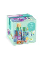 Djeco Toronyépítő kocka Szivárvány - Rainbow