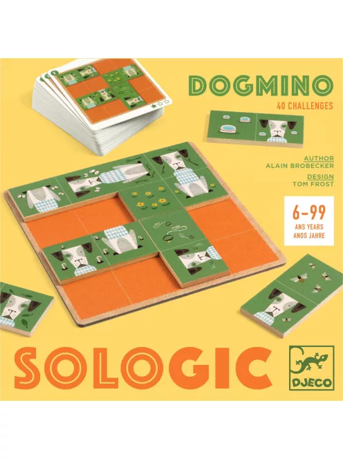 Djeco Logikai játék Kutyagoló - Dogmino