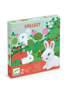Djeco Társasjáték Nyuszi ül a fűben - Little collect