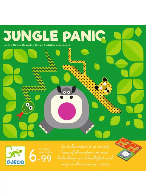 Djeco Társasjáték Pánik a dzsungelben - Jungle panic