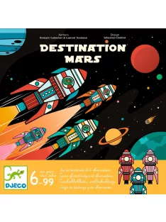 Djeco Társasjáték Irány a Mars! - Destination mars