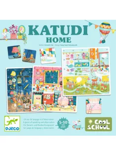 Djeco Társasjáték, Fedél alatt - Katudi Home