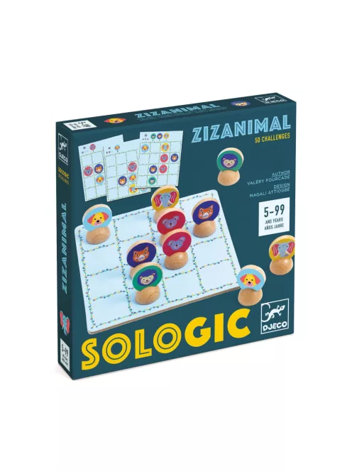 Djeco Logikai játék Zizi állatok - Zizanimal