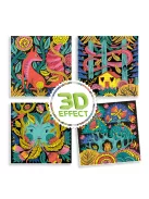 Djeco Művészeti műhely, Fantázia kerekerdő, 3D