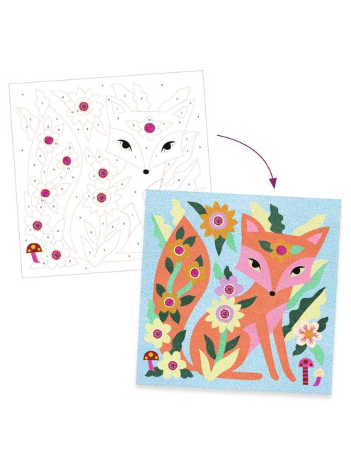 Djeco Homokkép készítő - Kerti fények 