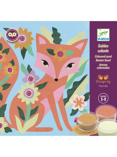 Djeco Homokkép készítő - Kerti fények 