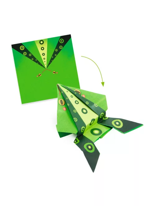 Djeco Origami Ugró állatok - Jumping animals