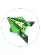 Djeco Origami Ugró állatok - Jumping animals