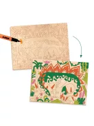 Djeco Design by Művészeti műhely Színező Dinóvilág - Dino world