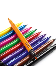 Djeco Ecsetfilc készlet - 10 klasszikus szín