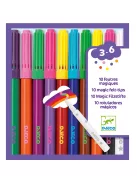 Djeco Filctoll készlet Mágikus filcek - 10 magic felt-tips