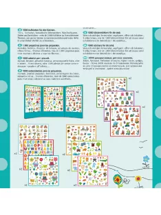   Djeco Matricák, 1000 matrica - 1000 stickers for little ones