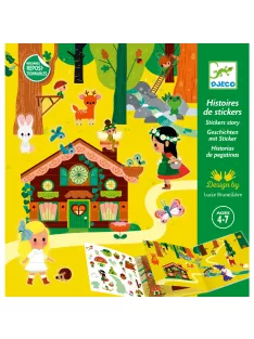   Djeco:Design by Matricás meseszövés A varázslatos erdő - The magical forest