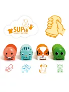 Djeco Design by Stamps fort littles ones - Garden animals