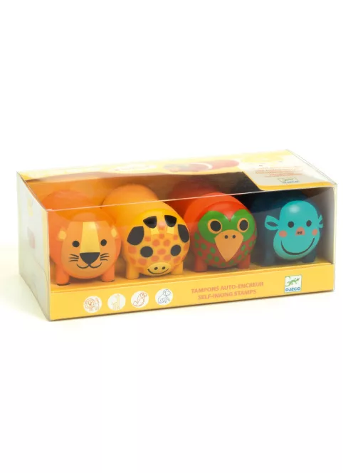 Djeco Design by Stamps for little ones - Safari animals