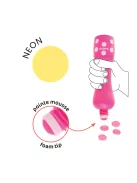 Djeco Marok filc készlet 4 fluoreszkáló színben Pontozó színezés - Large dot markers