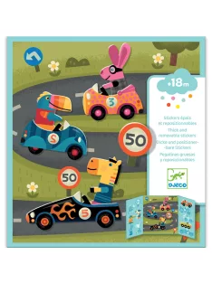 Djeco Matricás foglalkoztató - Autókázás - Cars