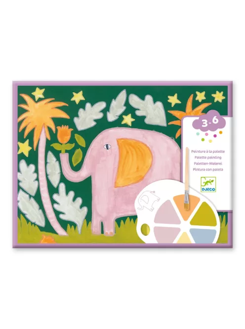 Djeco Palettafestés Vadon - Palette painting Wild one
