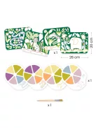Djeco Palettafestés Vadon - Palette painting Wild one