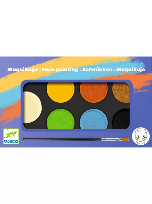 Djeco Design by Arcfesték Természet - Palette 6 colours Nature