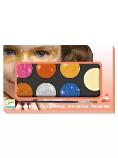   Djeco Design by Arcfesték 6 színű metál fényű - Palette 6 colours Metallic