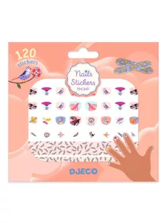   Djeco Design by Körömmatricák Madarak és tollak - Feathers