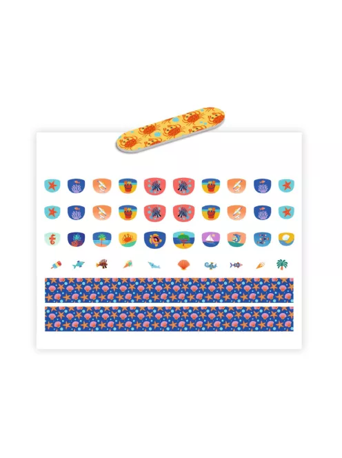 Djeco Design by Körömmatricák Mediterán - Mediterranean