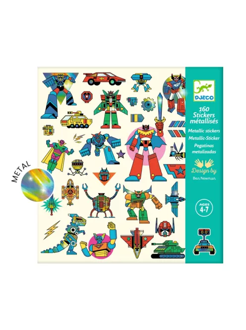 Djeco Matricák Robotok - Robots