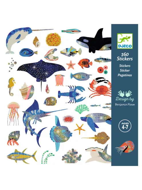 Djeco Design by Matricák Csillámló óceán - Ocean
