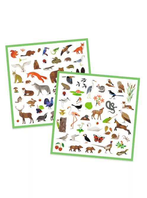 Djeco Matricák Állatvilág - Fauna