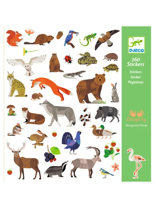 Djeco Matricák Állatvilág - Fauna