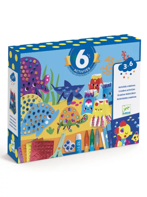 Djeco Kreatív műhely Tengeri örömök - Seaside delights