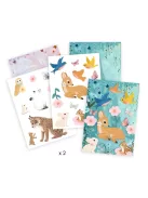 Djeco Kreatív műhely 6 technika 1 dobozban Bájos bolyhos - Fluffy box