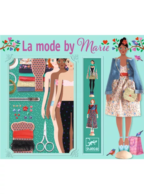 Djeco Divattervező műhely Mara kollekciója - Fashion by Marie