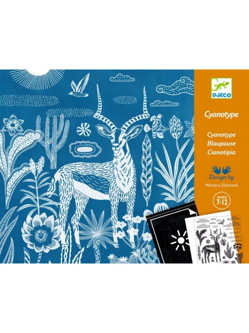 Djeco Design by Művészeti műhely Éjjel a szavannán - Night-time in the Savannah