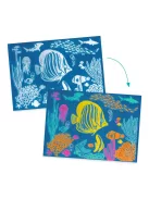 Djeco Művészeti műhely Tengermély kék - Ultramarine, Cyanotype
